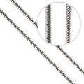 Strieborný reťaz Real Snake 1,5mm