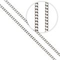 Strieborný reťaz Panzer 1 mm
