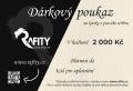 Tlačený darčekový poukaz