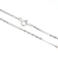 Strieborný reťazec Twist Alternate 2 mm