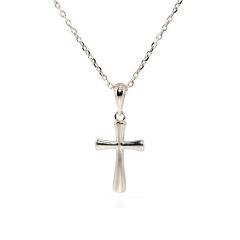 Strieborný prívesok krížik