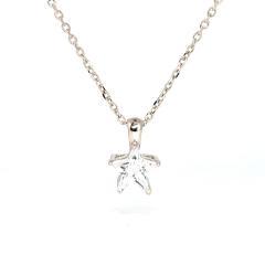 Strieborný prívesok hviezdičky so zirkónmi