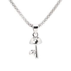 Strieborný prívesok huba