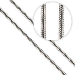 Strieborný reťaz Real Snake 1,5mm