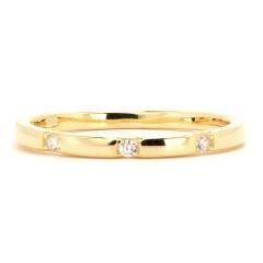 Pozlátený prsteň so zirkónmi