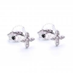Strieborné náušnice so zirkónmi