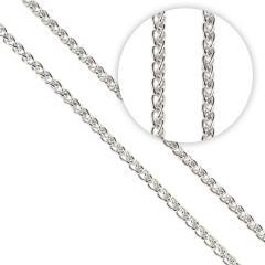 Strieborný reťazec Spiga 1,5 mm