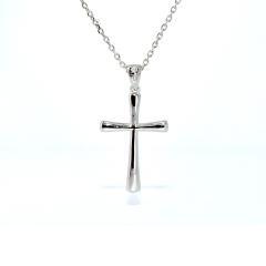 Strieborný prívesok krížik