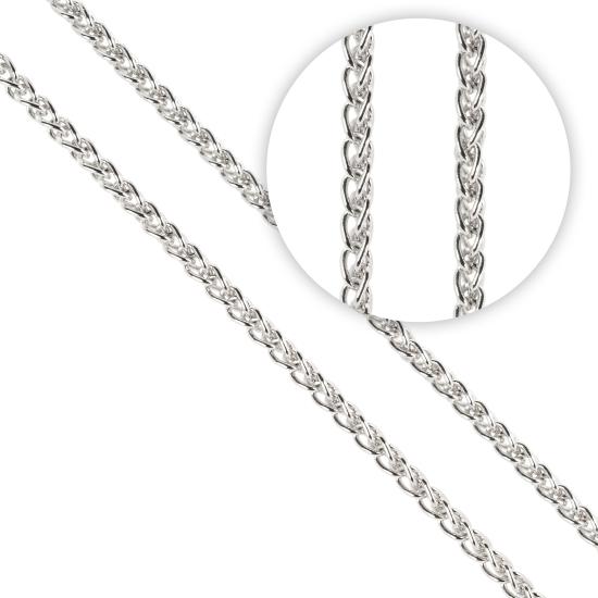 Stříbrný řetízek Spiga 1,5 mm
