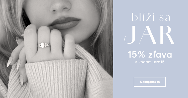 Jarná zľava 15% na šperky Rafity